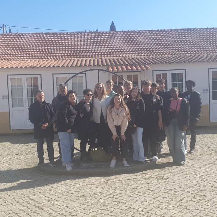 Visita da EPHTL Lisboa à Escola Profissional de Salvaterra de Magos